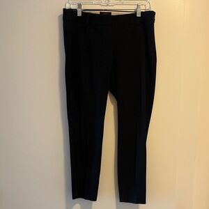J. Crew Minnie Black Cropped Pants